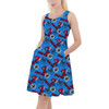 Skater Dress with Pockets - Superhero Stitch - Spiderman