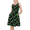 Skater Dress with Pockets - Superhero Stitch - Hulk