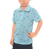 Kids Polo Shirt - Frozen Ice Queen Snow Flakes