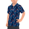 Kids Polo Shirt - American Superhero