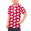 Kids Polo Shirt - Lilo Hawaiian Dress