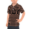 Kids Polo Shirt - Maui Tattoos Moana Inspired