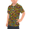 Kids Polo Shirt - Wilderness Explorer Badges Up Inspired