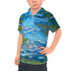 Kids Polo Shirt - Monet Water Lillies