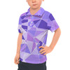 Kids Polo Shirt - The Purple Wall