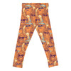 Girls' Leggings - Retro Chewbacca Summer Vibes