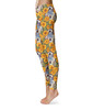 Sport Leggings - Retro Floral R2D2 Droid