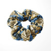 Velvet Scrunchie - Retro Floral C3PO Droid