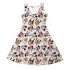 Girls Sleeveless Dress - Spooky Fab Five