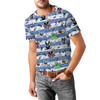 Men's Cotton Blend T-Shirt - Stitch Does Halloween