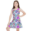 Girls Sleeveless Dress - Picture Perfect Halloween Town