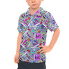 Kids Polo Shirt - Picture Perfect Halloween Town