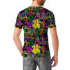 Men's Cotton Blend T-Shirt - Neon Halloween Nightmare