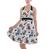 Halter Vintage Style Dress - Pretty Princess Witches