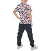 Kids Polo Shirt - Gone Overboard In White