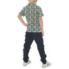 Kids Polo Shirt - Many Faces of Donald Duck