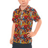 Kids Polo Shirt - The Incredibles Sketched