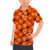 Kids Polo Shirt - Disney Carved Pumpkins