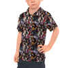 Kids Polo Shirt - Disney Villains Sketched