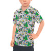 Kids Polo Shirt - A Buzz & Aliens Christmas