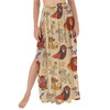 Maxi Sarong Skirt - Sketched Lion King Friends