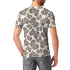 Men's Sport Mesh T-Shirt - Animal Print Mouse Ears Rainbow