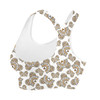 Sports Bra - Animal Print Mouse Ears Rainbow