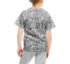 Youth Cotton Blend T-Shirt - Sketched Dalmatians