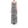 Flared Maxi Dress - Sketched Dalmatians