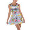 Cotton Racerback Dress - Pool Floats Princesses