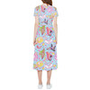 High Low Midi Dress - Pool Floats Princesses