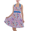 Halter Vintage Style Dress - Sorcerer Mickey and his Fantasia Friends