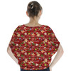 Batwing Chiffon Top - A Very Muppet Christmas