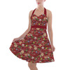 Halter Vintage Style Dress - A Very Muppet Christmas
