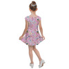 Girls Cap Sleeve Pleated Dress - Holiday Winter Princess Christmas Snapshots