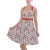 Halter Vintage Style Dress - Magic Mouse Hot Chocolate