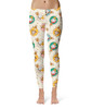 Sport Leggings - Gold Mickey and Friends Christmas Baubles