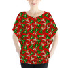 Batwing Chiffon Top - Magical Sparkling Tinkerbell Christmas