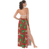 Maxi Sarong Skirt - Magical Sparkling Tinkerbell Christmas