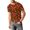 Men's Cotton Blend T-Shirt - Magical Sparkling Tinkerbell Christmas