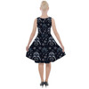 Skater Dress with Pockets - Vader Winter Holiday Christmas Snowflakes