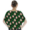 Batwing Chiffon Top - Little Rolling Christmas Droid