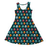 Girls Sleeveless Dress - Bounty Hunter Christmas Lights