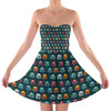 Sweetheart Strapless Skater Dress - Bounty Hunter Christmas Lights