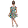 Girls Cap Sleeve Pleated Dress - Lilo and Scrump Sketched