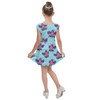 Girls Cap Sleeve Pleated Dress - Moana's Tamatoa