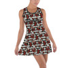 Cotton Racerback Dress - Queen of Hearts Playing Cards