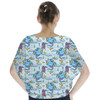 Batwing Chiffon Top - Whimsical Genie and Magic Carpet