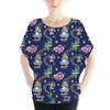 Batwing Chiffon Top - Whimsical Wonderland