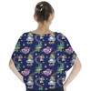 Batwing Chiffon Top - Whimsical Wonderland